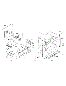 Frame parts for Bosch Wall Oven HBL5751UCC/02 from AppliancePartsPros.com