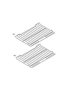 Rack parts for Bosch Wall Oven HBL5751UCC/02 from AppliancePartsPros.com
