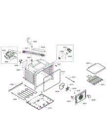 Oven Assembly parts for Bosch Range HES7282U/07 from AppliancePartsPros.com