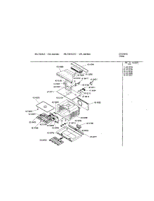 Lower Cavity parts for Bosch Wall Oven HBL755AUC/01 from AppliancePartsPros.com
