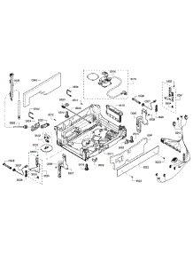 Base Assembly parts for Bosch Dishwasher SHX7PT55UC/02 from AppliancePartsPros.com