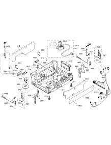 Base Assembly parts for Bosch Dishwasher SHP65T56UC/01 from AppliancePartsPros.com