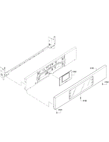 Door parts for Bosch Wall Oven HBLP651LUC/01 from AppliancePartsPros.com