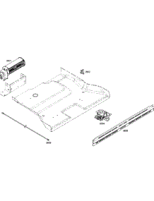 Fan Assembly parts for Bosch Wall Oven HBL5650UC/03 from AppliancePartsPros.com