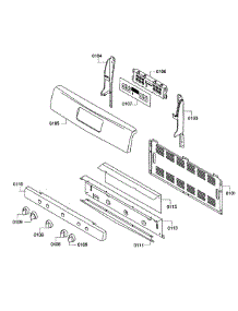 Control Panel parts for Bosch Range HGS5053UC/10 from AppliancePartsPros.com