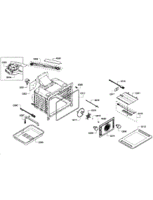 Oven Assembly parts for Bosch Range HGS7052UC/07 from AppliancePartsPros.com