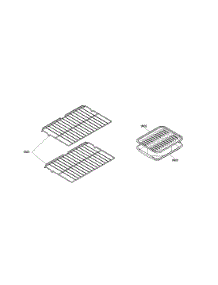 Rack  /  Grill Grid parts for Bosch Wall Oven HBL3350UC/01 from AppliancePartsPros.com