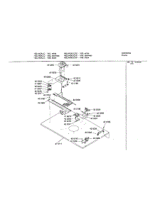Internal Top Panel parts for Bosch Wall Oven HBL442AUC/01 from AppliancePartsPros.com