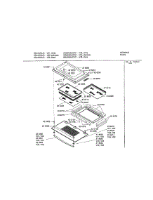 Door parts for Bosch Wall Oven HBL442AUC/01 from AppliancePartsPros.com