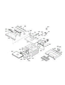 Upper Cavity parts for Bosch Wall Oven HBN5056AUC/01 from AppliancePartsPros.com