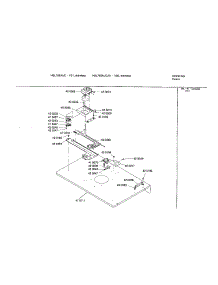 Lower Internal Panel parts for Bosch Wall Oven HBL765AUC/01 from AppliancePartsPros.com