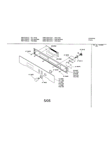 Fascia Panel parts for Bosch Wall Oven HBN745AUC/01 from AppliancePartsPros.com