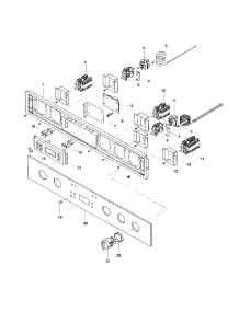 Control Panel parts for Bosch Wall Oven HBL556AUC from AppliancePartsPros.com
