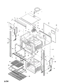 Body, Upper parts for Bosch Wall Oven HBL565AUC from AppliancePartsPros.com