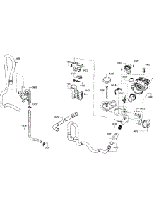 Pump Assembly parts for Bosch Dishwasher SHX4AT55UC/18 from AppliancePartsPros.com