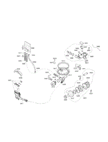 Pump Assembly parts for Bosch Dishwasher SHE46C06UC/17 from AppliancePartsPros.com