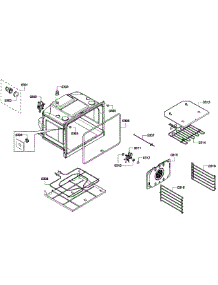 Oven Assembly parts for Bosch Wall Oven HBL3450UC/06 from AppliancePartsPros.com