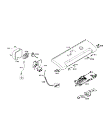 Control Panel parts for Bosch Dryer WTMC5321US/05 from AppliancePartsPros.com