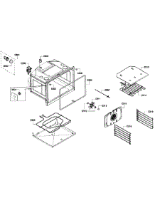 Oven Assembly parts for Bosch Wall Oven HBL3450UC/08 from AppliancePartsPros.com