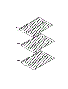 Shelfs parts for Bosch Wall Oven HBL3450UC/08 from AppliancePartsPros.com