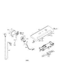 Facia Panel parts for Bosch Dryer WTMC1301US/03 from AppliancePartsPros.com