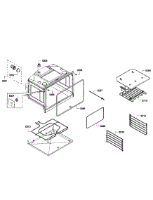 Oven Assembly parts for Bosch Wall Oven HBL3360UC/07 from AppliancePartsPros.com
