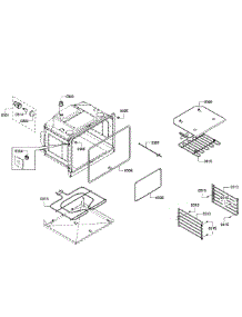 Oven Assembly parts for Bosch Wall Oven HBL3360UC/09 from AppliancePartsPros.com