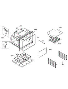 Oven Assembly parts for Bosch Wall Oven HBL3360UC/02 from AppliancePartsPros.com