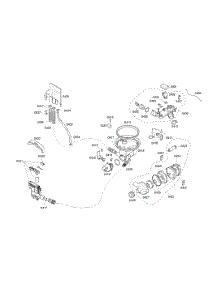 Pump Assembly parts for Bosch Dishwasher SHE46C02UC/17 from AppliancePartsPros.com