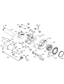 Motor Assembly parts for Bosch Dryer WTVC553CUC/10 from AppliancePartsPros.com