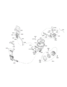 Pump Assembly parts for Bosch Dishwasher SHE45M06UC/46 from AppliancePartsPros.com