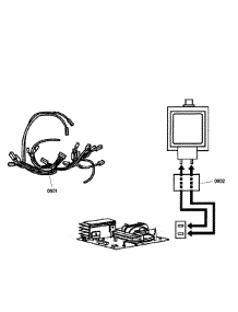 Wiring parts for Bosch Wall Oven HBL8750UC/07 from AppliancePartsPros.com