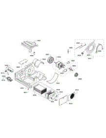 Motor parts for Bosch Dryer WTG86400UC/01 from AppliancePartsPros.com