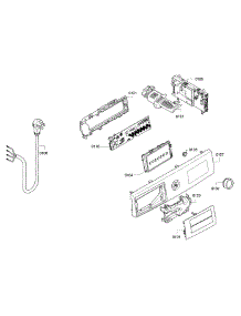 Control Panel parts for Bosch Dryer WTG86401UC/01 from AppliancePartsPros.com