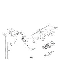 Facia Panel parts for Bosch Dryer WTMC6321US/03 from AppliancePartsPros.com