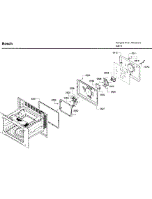 Convection parts for Bosch Microwave HMC87152UC/01 from AppliancePartsPros.com