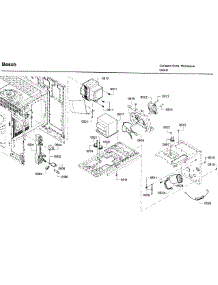 Convection parts for Bosch Microwave HMV5053U/01 from AppliancePartsPros.com
