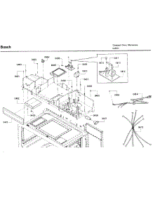Electrical Parts parts for Bosch Microwave HMV3053U/01 from AppliancePartsPros.com