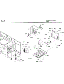 Inner Parts parts for Bosch Microwave HMV3053U/01 from AppliancePartsPros.com