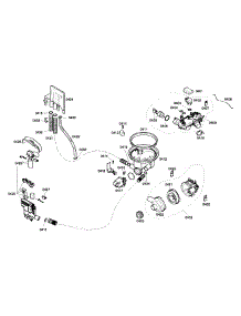 Pump Assembly parts for Bosch Dishwasher SHE66C02UC/22 from AppliancePartsPros.com