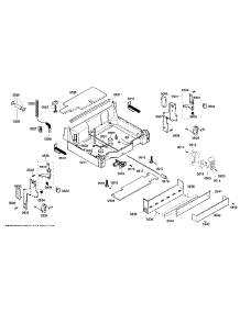 Base Assembly parts for Bosch Dishwasher SHE66C02UC/22 from AppliancePartsPros.com
