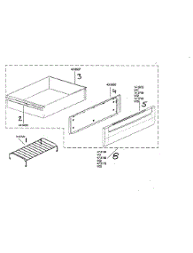 Warming Drawer parts for Bosch Range HGS255UC/01 from AppliancePartsPros.com
