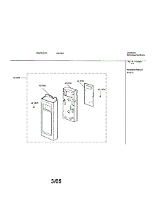 Control Panel parts for Bosch Microwave HMV9305/01 from AppliancePartsPros.com
