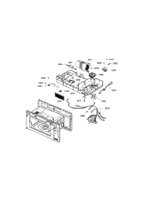 Cable Harness  /  Motor parts for Bosch Microwave HMV9303/01 from AppliancePartsPros.com