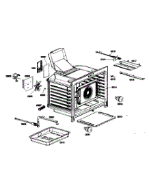 Oven Cabinet Parts parts for Bosch Range HGS432UC/01 from AppliancePartsPros.com