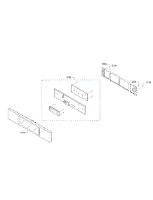 Control Panel parts for Bosch Microwave HMC87151UC/01 from AppliancePartsPros.com