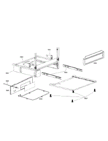 Frame parts for Bosch Range HDS7022U/01 from AppliancePartsPros.com