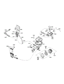 Pump  /  Sump  /  Heater parts for Bosch Dishwasher SHX45P05UC/60 from AppliancePartsPros.com