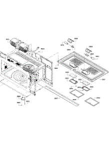 Motor parts for Bosch Microwave HMV8052U/02 from AppliancePartsPros.com
