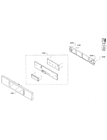 Control Panel parts for Bosch Microwave HMC80151UC/01 from AppliancePartsPros.com